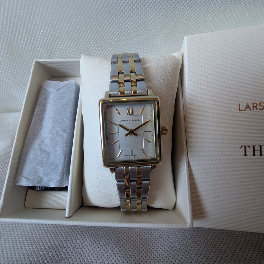 Larsson & Jennings Silver and Gold Watch